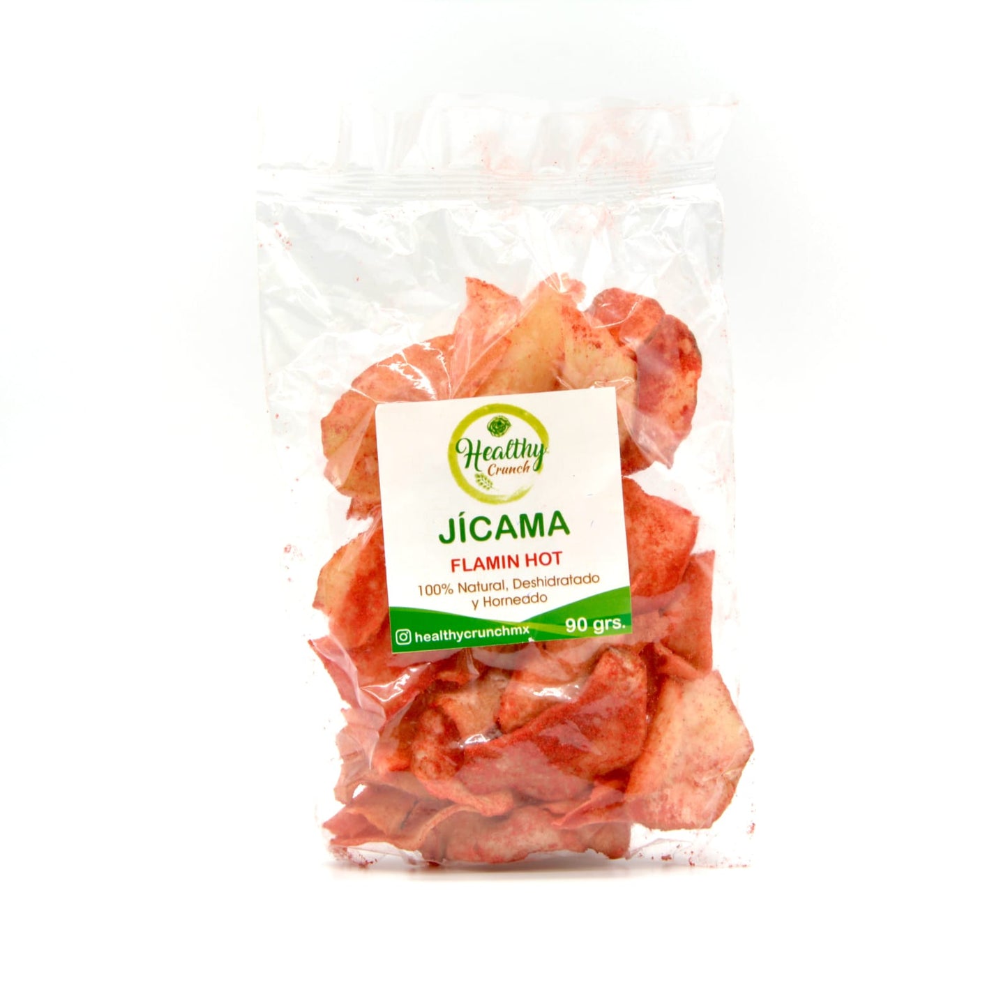 Jicama Flamin Hot.  Cont.  90 Grs