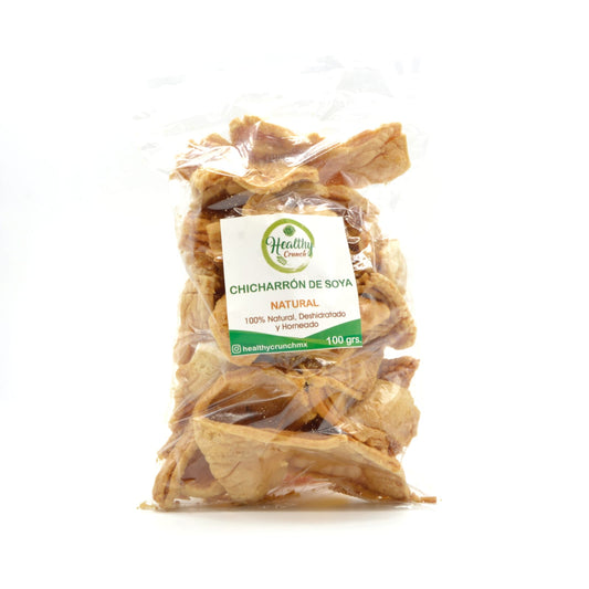 Chicharron de Soya Natural  Cont. 100 grs