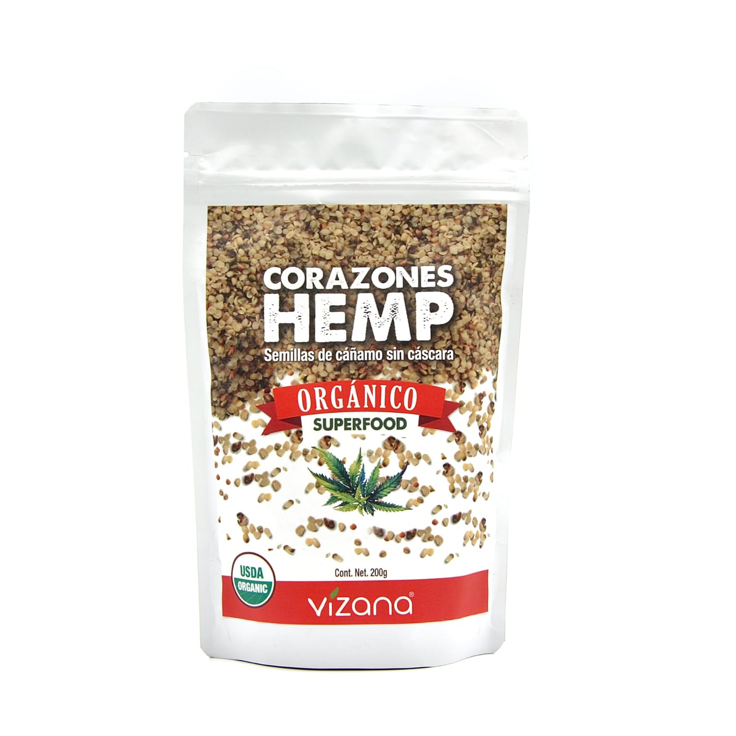 Corazones de Hemp Cont.  200 grs