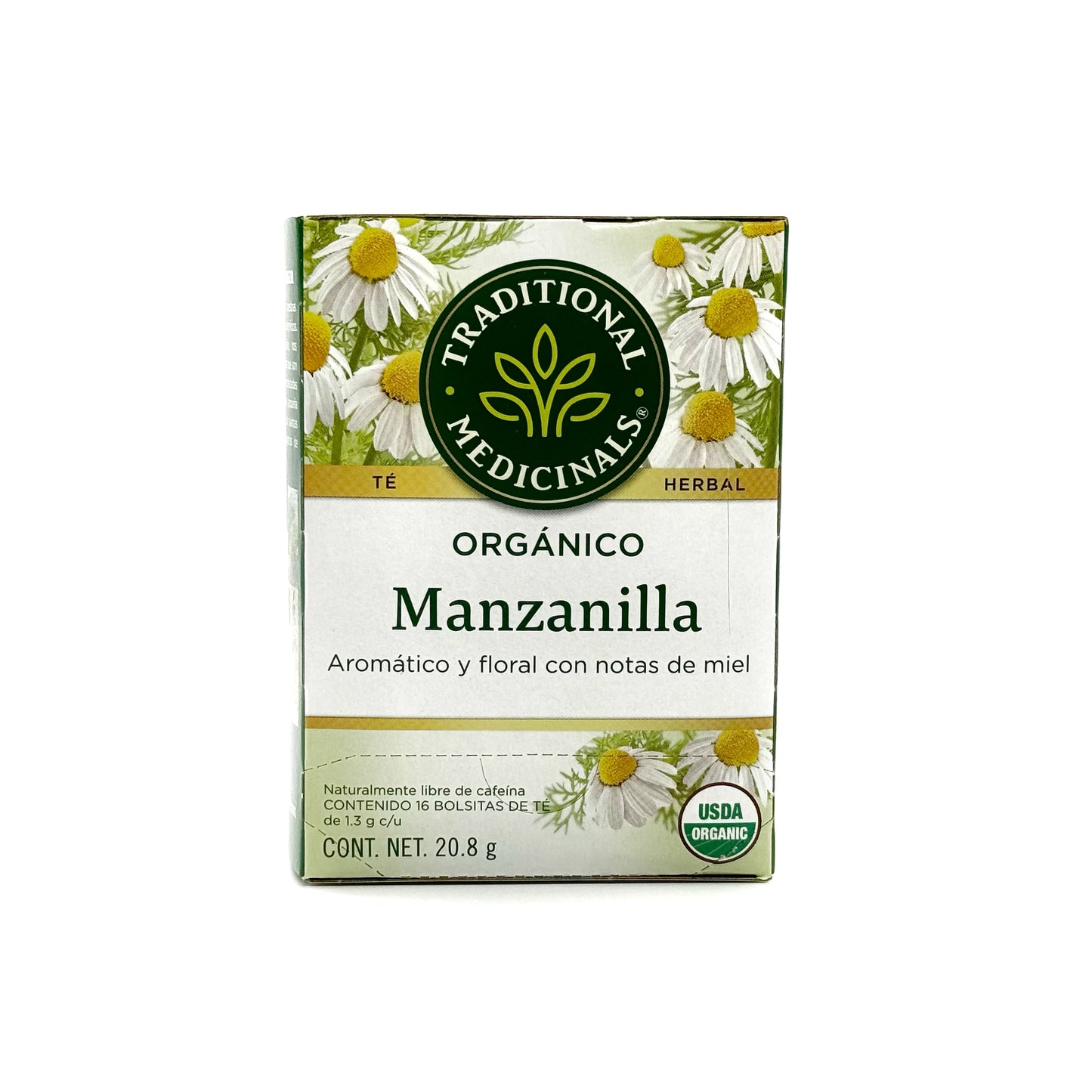 TE ORGANICO DE MANZANILLA.   Cont. 16 bolsitas