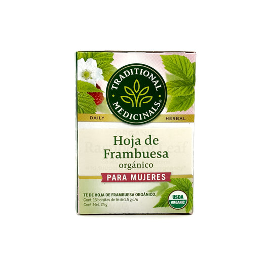 HOJA  DE FRAMBUESA.  Cont. 16 bolsitas