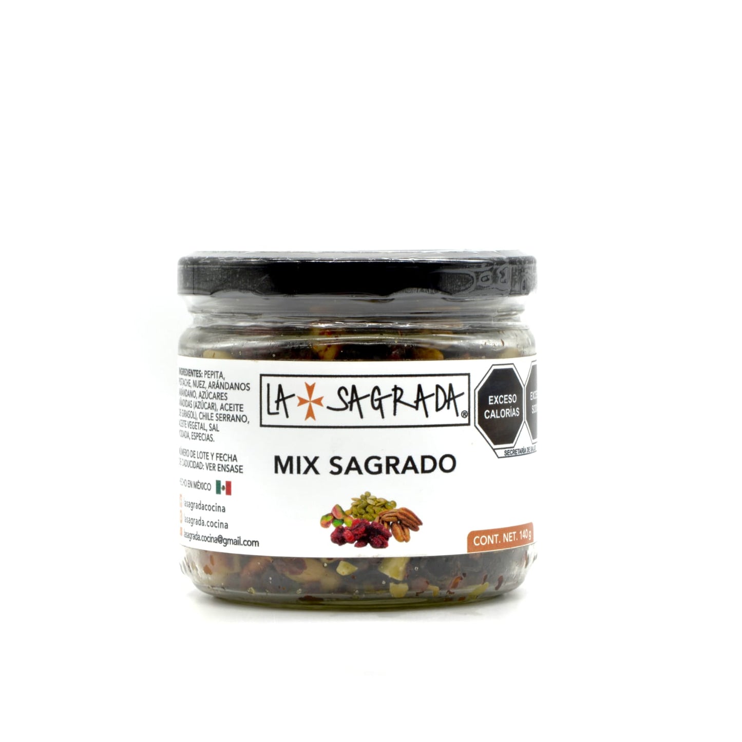 Mix Sagrado La Sagrada.  Cont. 140 grs