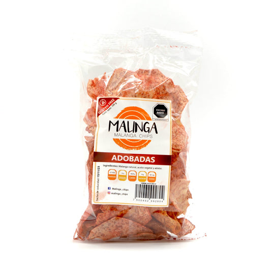 Malanga Chips sabor Adobadas. Cont.  100 grs