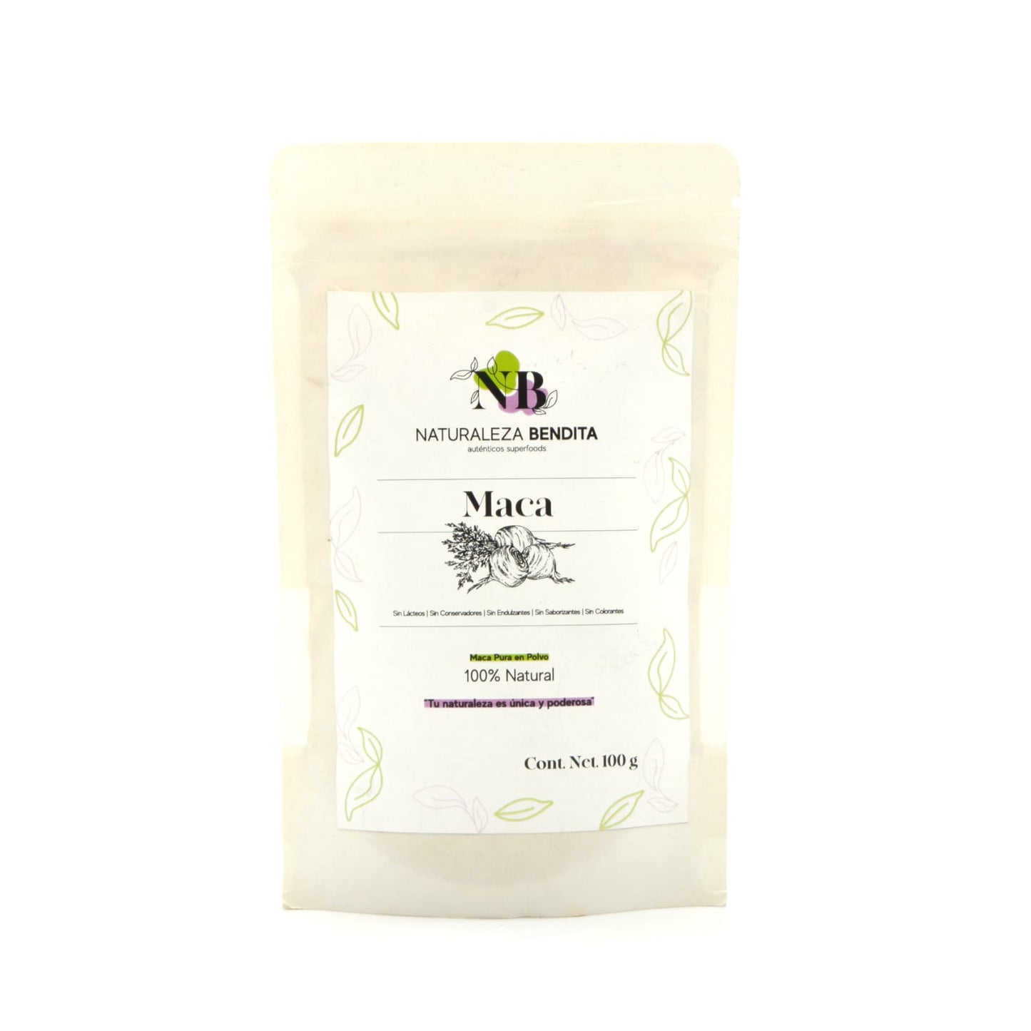 Maca Naturaleza Bendita.  Cont. 100 grs